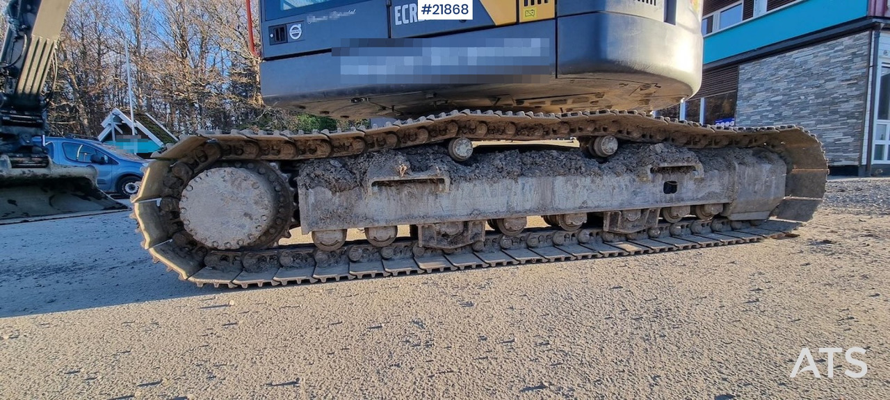 Excavator Volvo ECR235 EL gravemaskin m/ graveskuffe, pusseskuffe, rototilt og gps: picture 17