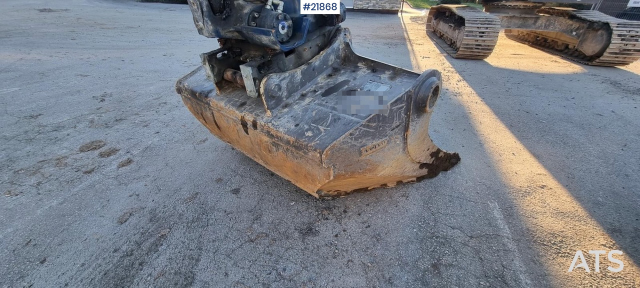 Excavator Volvo ECR235 EL gravemaskin m/ graveskuffe, pusseskuffe, rototilt og gps: picture 14