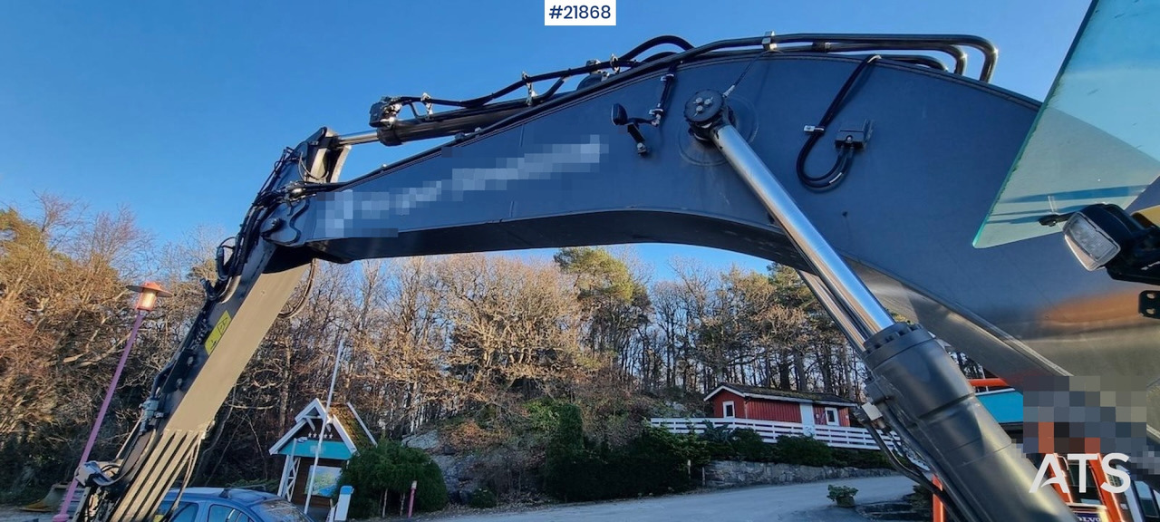 Excavator Volvo ECR235 EL gravemaskin m/ graveskuffe, pusseskuffe, rototilt og gps: picture 6