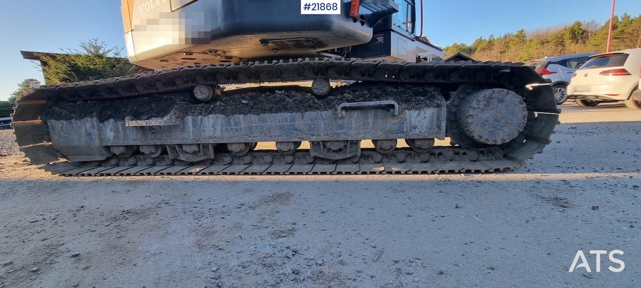 Excavator Volvo ECR235 EL gravemaskin m/ graveskuffe, pusseskuffe, rototilt og gps: picture 23