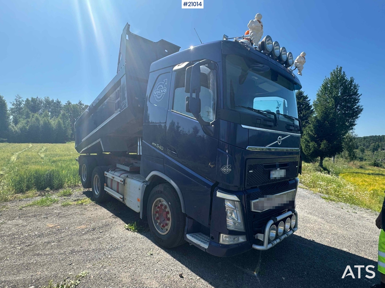 Volvo FH 540 6x4 tippbil. Nylig lakkert - Tipper: picture 5 Volvo FH 540 6x4 tippbil. Nylig lakkert - Tipper: picture 5