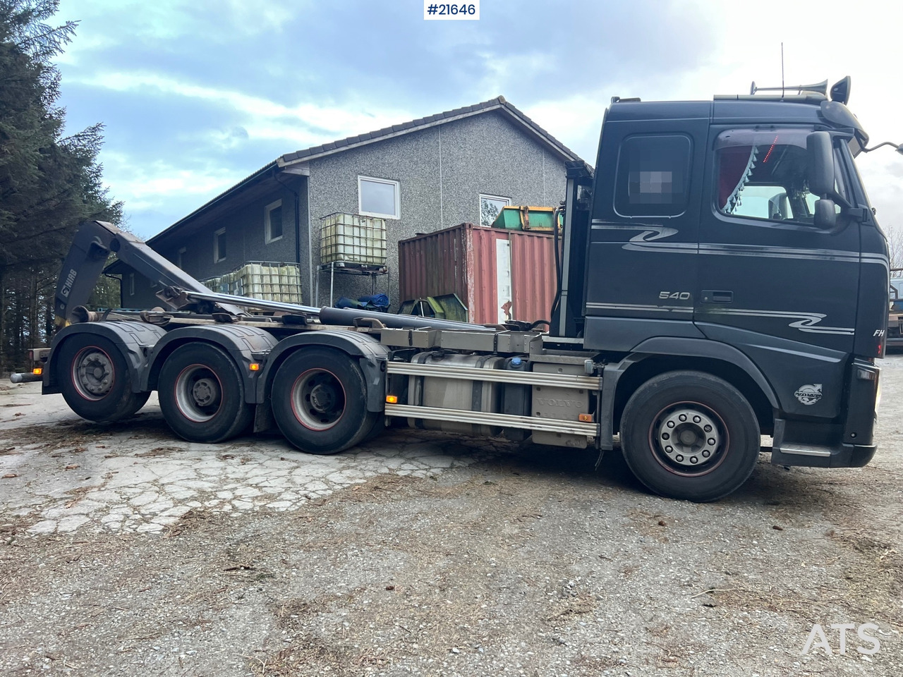 Volvo FH13 8x4 tridem krokbil m/ 20t Hiab krok og opplegg for kran - Crane truck: picture 4 Volvo FH13 8x4 tridem krokbil m/ 20t Hiab krok og opplegg for kran - Crane truck: picture 4