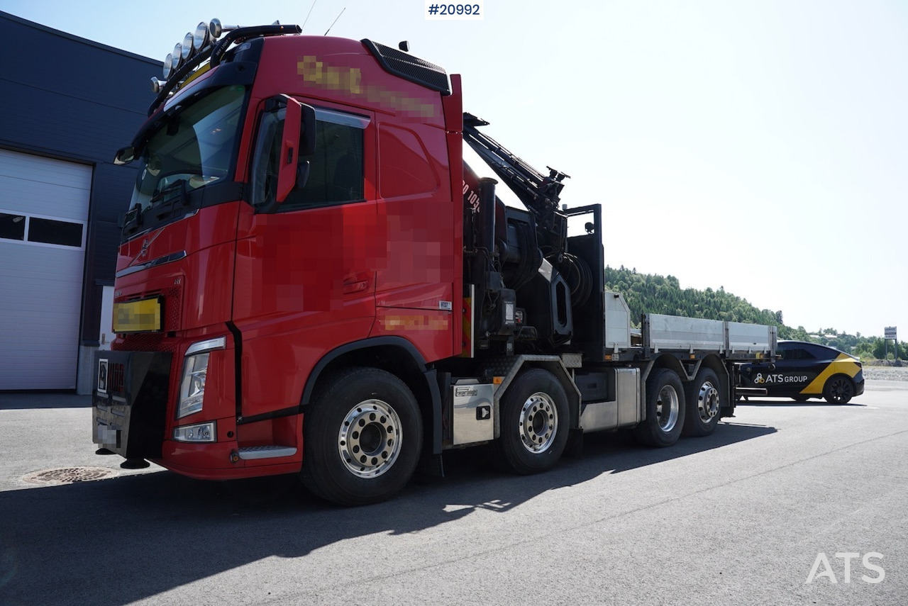 Volvo FH500 - Crane truck, Dropside/ Flatbed truck: picture 1 Volvo FH500 - Crane truck, Dropside/ Flatbed truck: picture 1