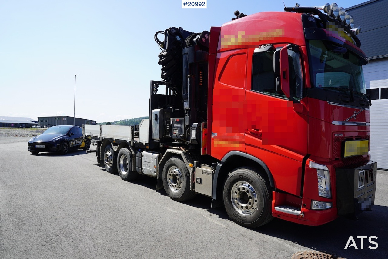 Volvo FH500 - Crane truck, Dropside/ Flatbed truck: picture 4 Volvo FH500 - Crane truck, Dropside/ Flatbed truck: picture 4