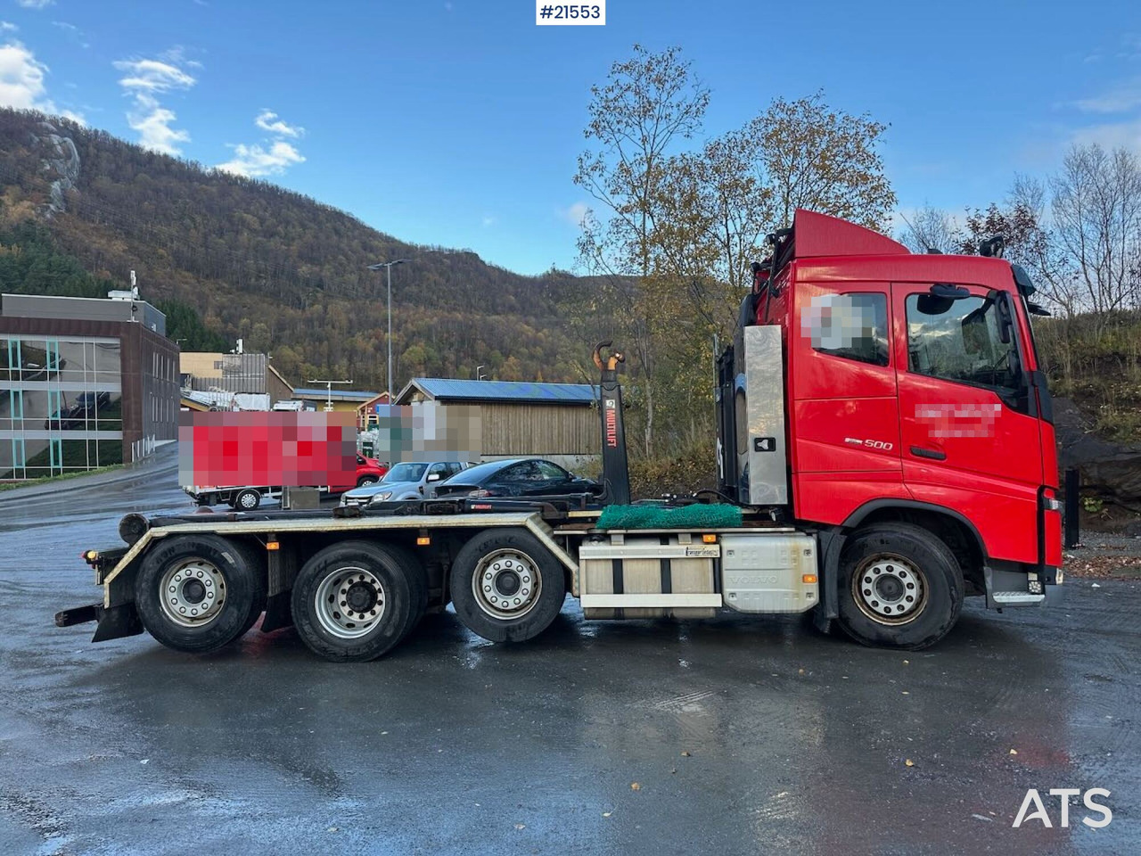 Volvo FH500 krokbil 8x2 m/ 21 t krok. - Hook lift truck: picture 4 Volvo FH500 krokbil 8x2 m/ 21 t krok. - Hook lift truck: picture 4