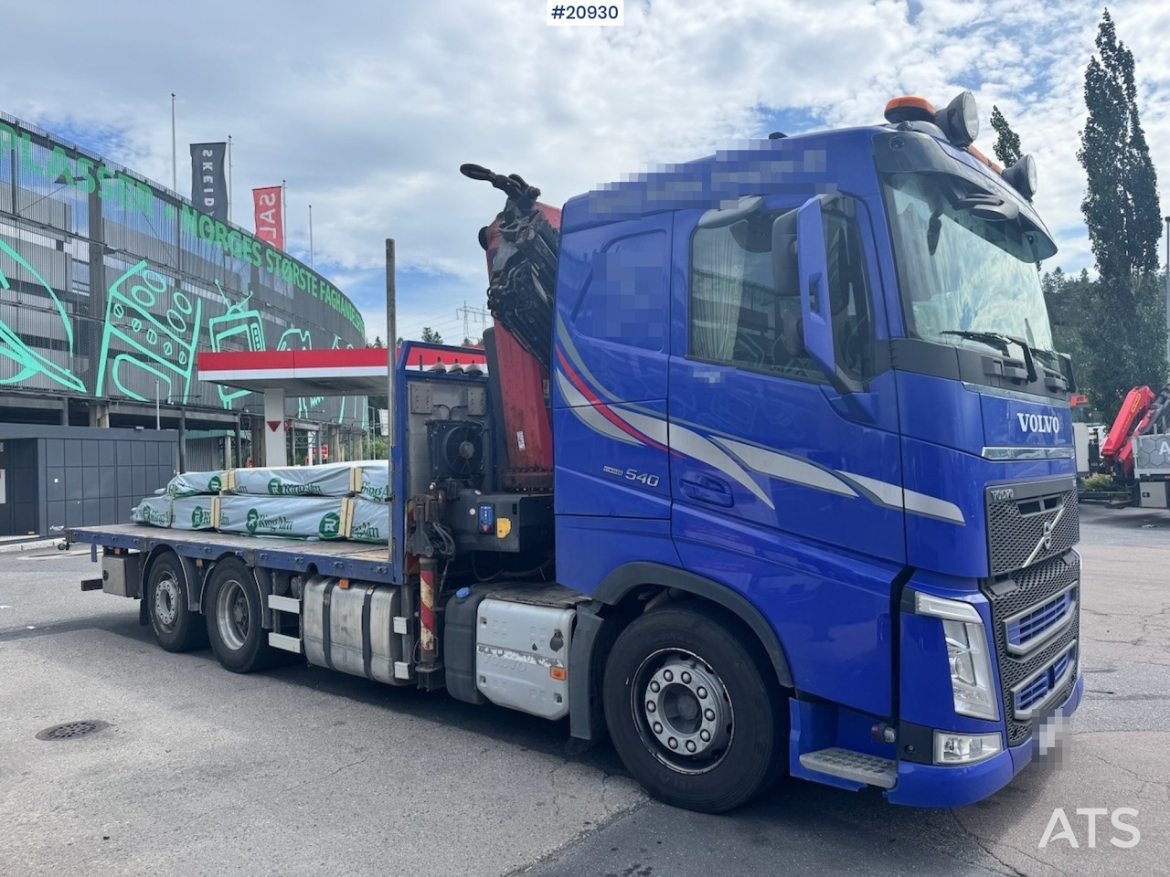 Volvo FH540 - Dropside/ Flatbed truck, Crane truck: picture 2 Volvo FH540 - Dropside/ Flatbed truck, Crane truck: picture 2