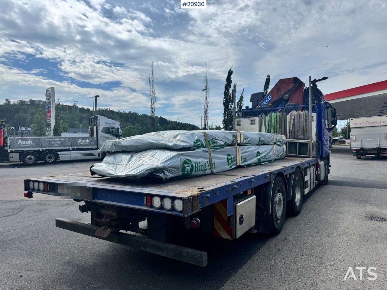 Volvo FH540 - Dropside/ Flatbed truck, Crane truck: picture 4 Volvo FH540 - Dropside/ Flatbed truck, Crane truck: picture 4