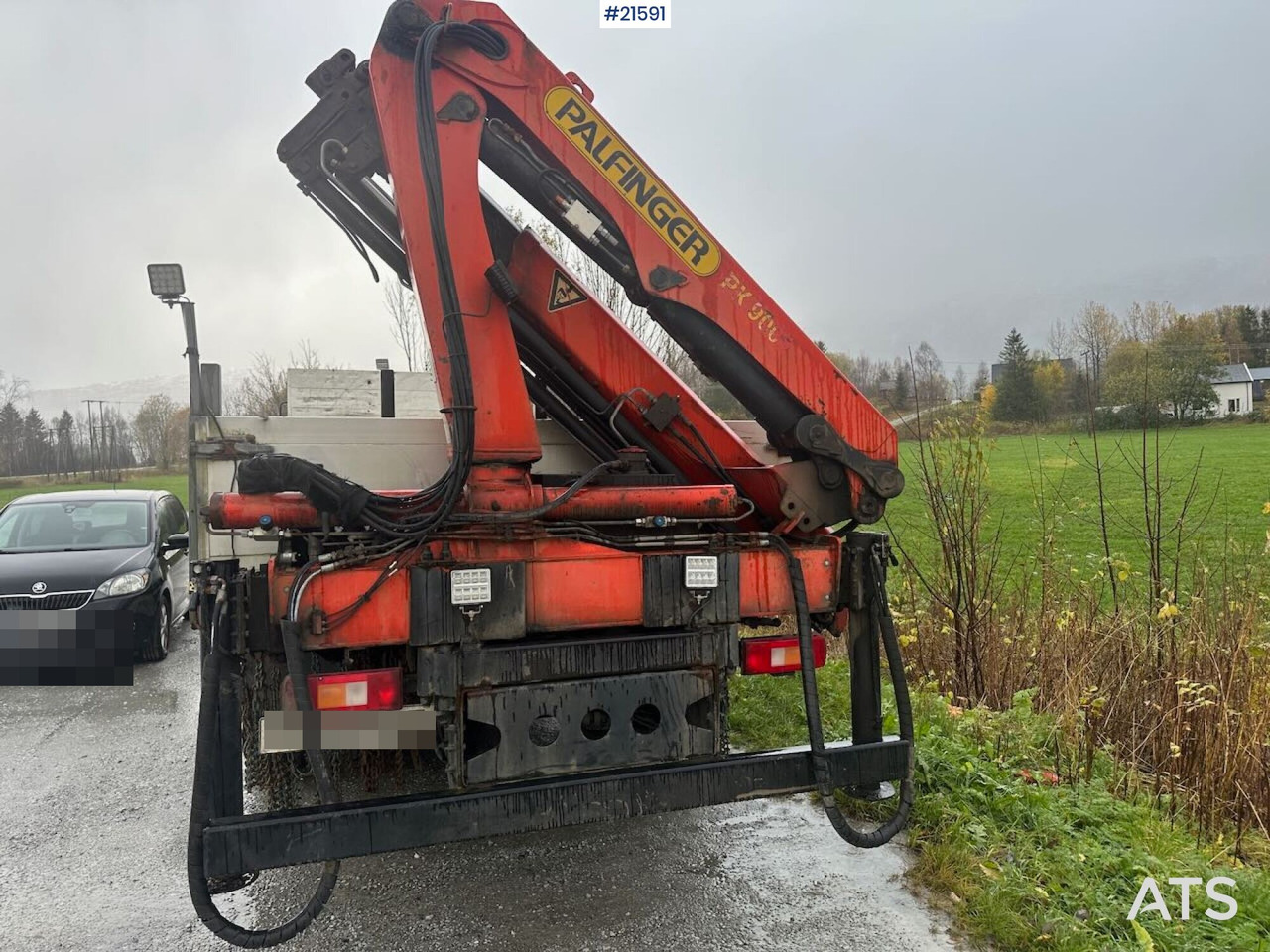 Volvo FL 6 planbil m/ bakmontert kran. SE VIDEO - Crane truck: picture 5 Volvo FL 6 planbil m/ bakmontert kran. SE VIDEO - Crane truck: picture 5