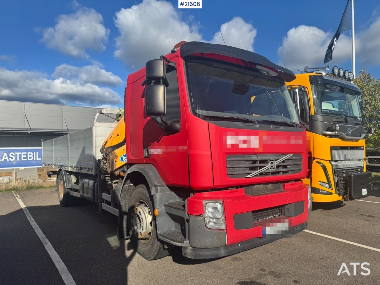 Volvo Volvo FE320 4x2 Kranbil m/ Effer 145 Kran - Crane truck: picture 2 Volvo Volvo FE320 4x2 Kranbil m/ Effer 145 Kran - Crane truck: picture 2