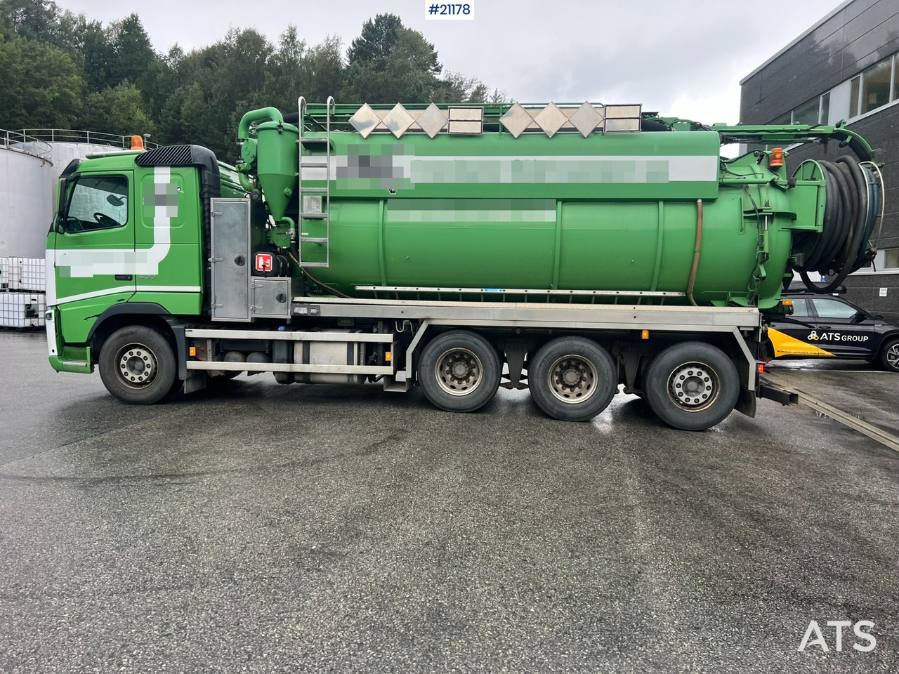 Volvo fh500 8x4 Slamsuger m/ 2010 Inter consult påbygg - Vacuum truck: picture 5 Volvo fh500 8x4 Slamsuger m/ 2010 Inter consult påbygg - Vacuum truck: picture 5