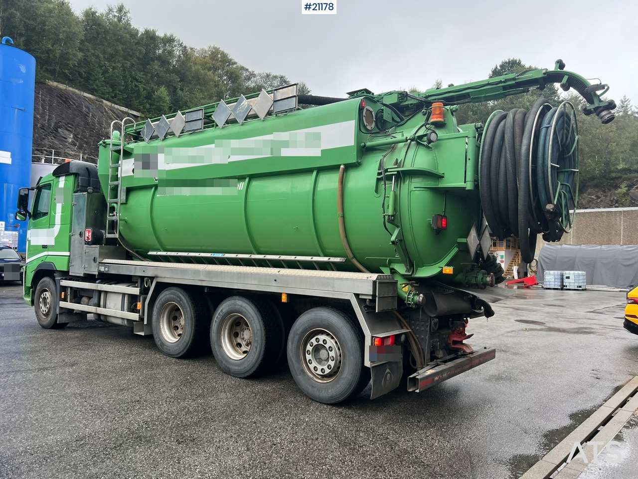 Volvo fh500 8x4 Slamsuger m/ 2010 Inter consult påbygg - Vacuum truck: picture 3 Volvo fh500 8x4 Slamsuger m/ 2010 Inter consult påbygg - Vacuum truck: picture 3