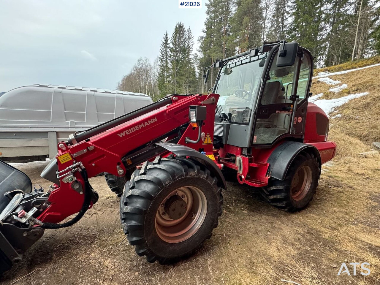 Weidemann 5080T - Telescopic wheel loader: picture 3 Weidemann 5080T - Telescopic wheel loader: picture 3