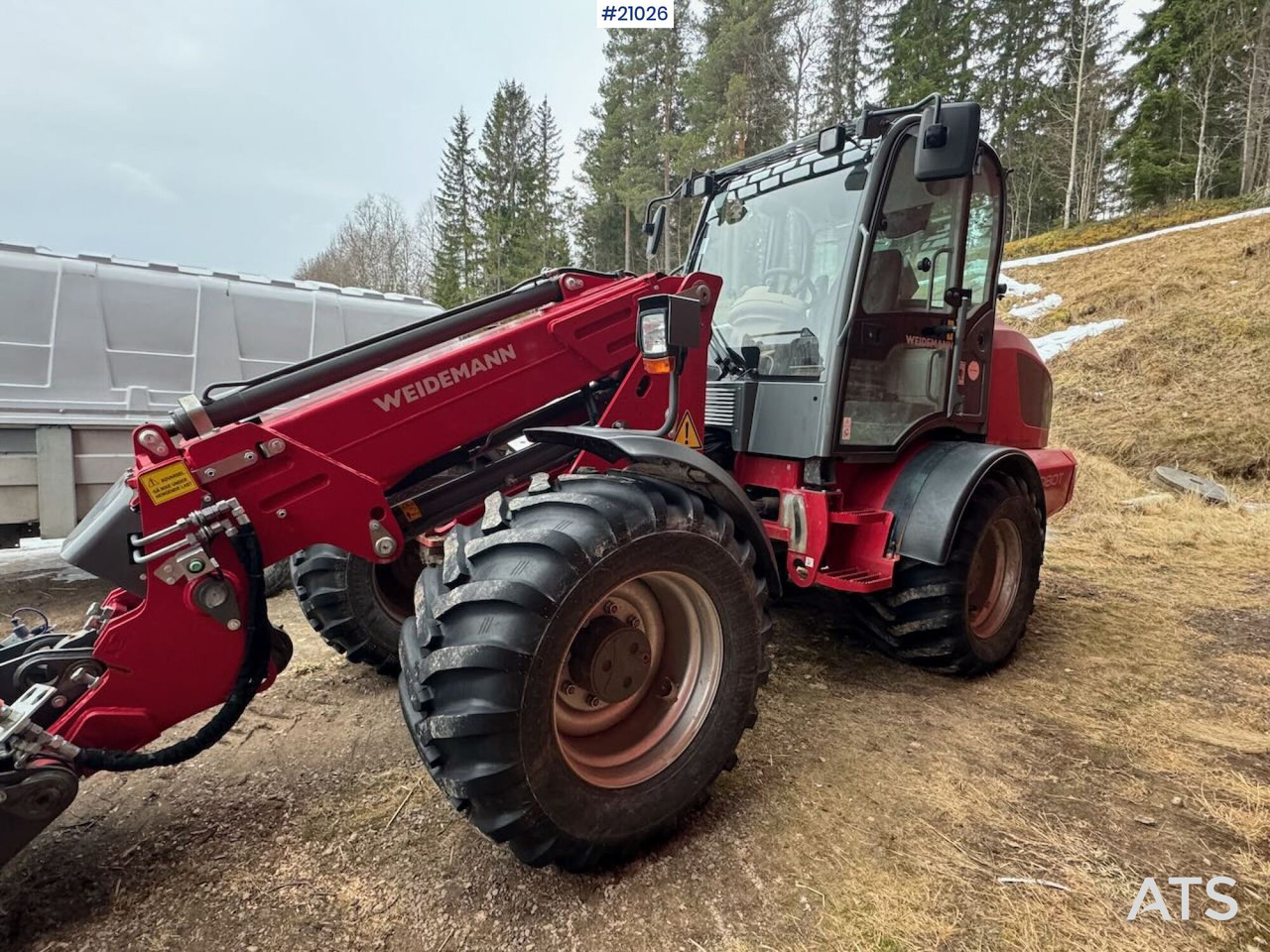 Weidemann 5080T - Telescopic wheel loader: picture 2 Weidemann 5080T - Telescopic wheel loader: picture 2