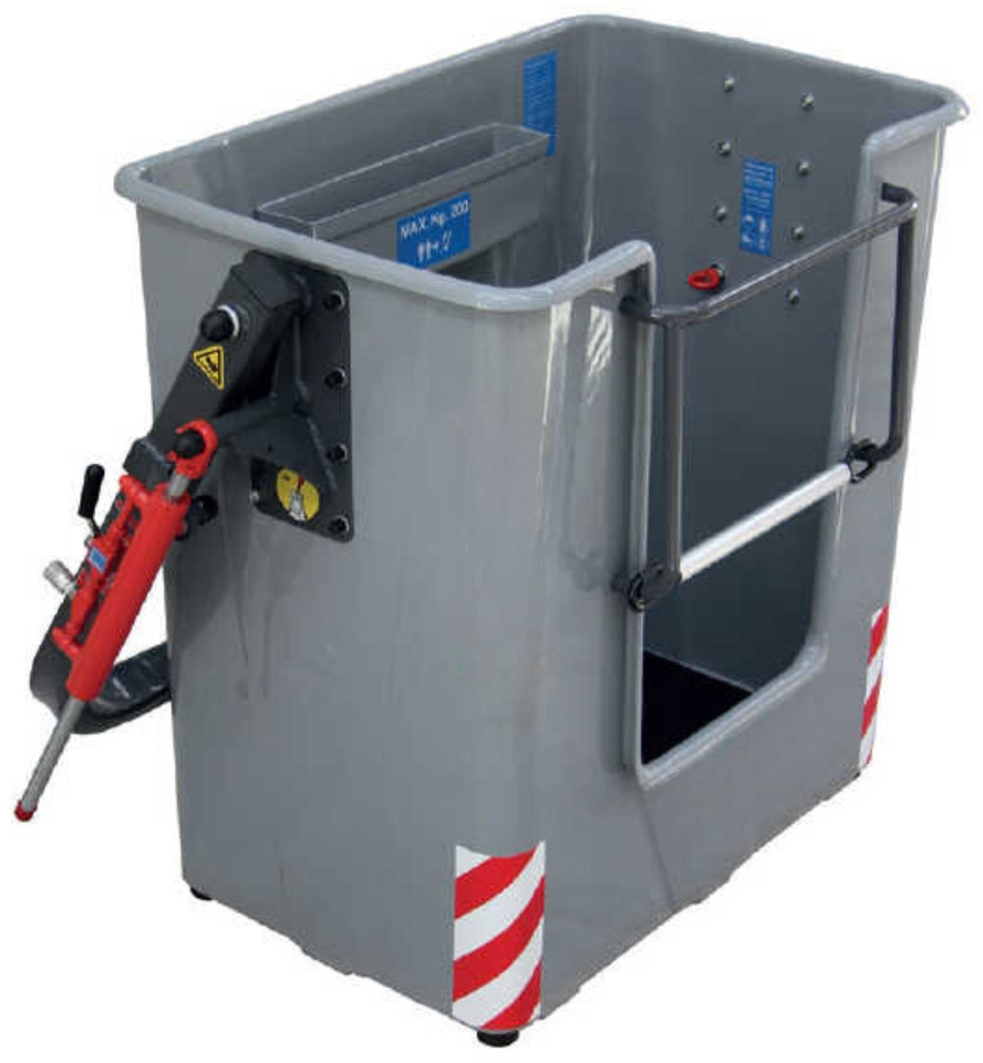 Fiber Man Basket CP-2F-2F - Attachment for Truck mounted crane: picture 2 Fiber Man Basket CP-2F-2F - Attachment for Truck mounted crane: picture 2