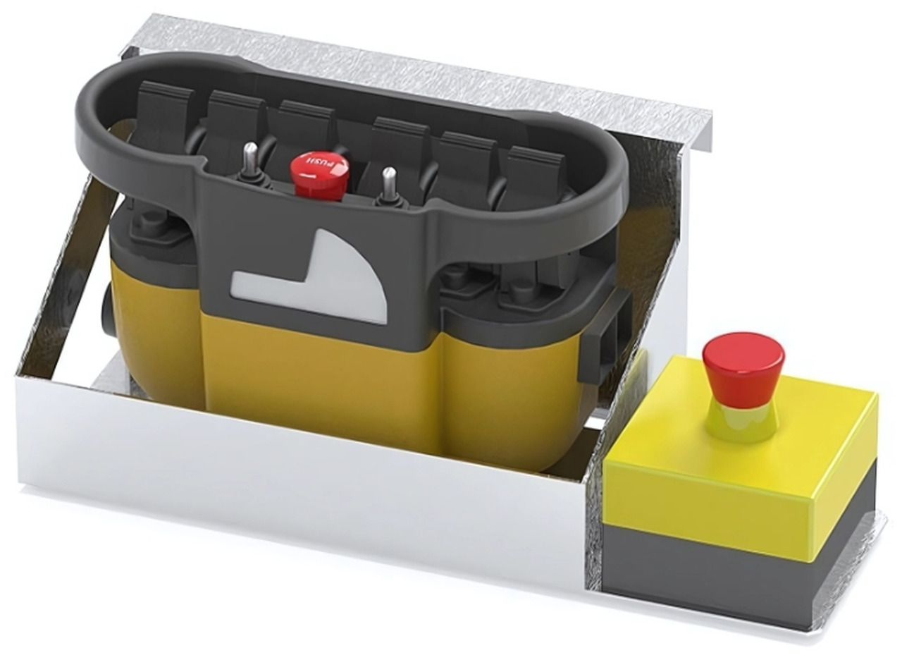RADIO CONTROL SUPPORT BOX CAPC-SMINI - Attachment for Truck mounted crane: picture 2 RADIO CONTROL SUPPORT BOX CAPC-SMINI - Attachment for Truck mounted crane: picture 2