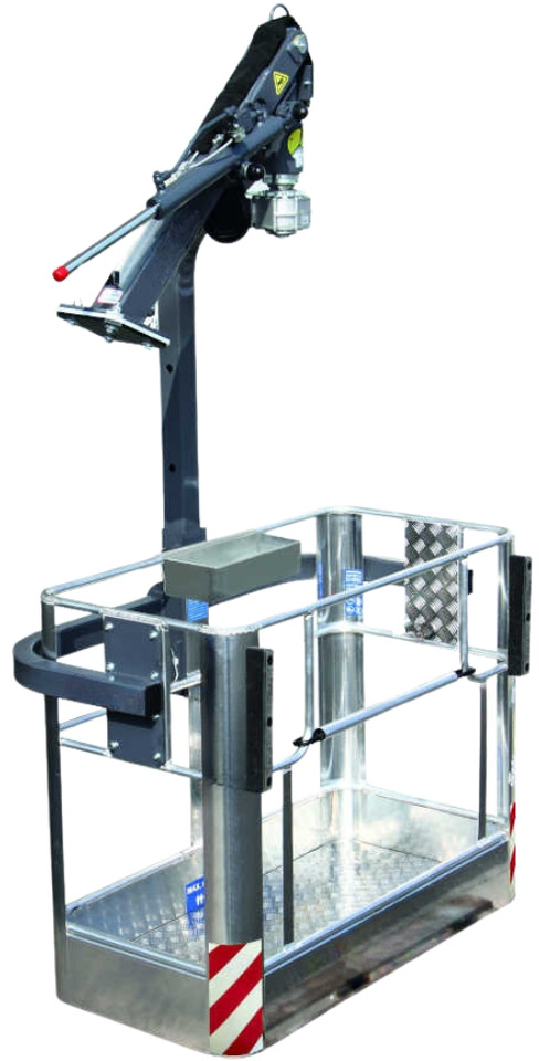Rotating Height-Adjustable Man Basket CPGR-2A-F - Attachment for Truck mounted crane: picture 1 Rotating Height-Adjustable Man Basket CPGR-2A-F - Attachment for Truck mounted crane: picture 1