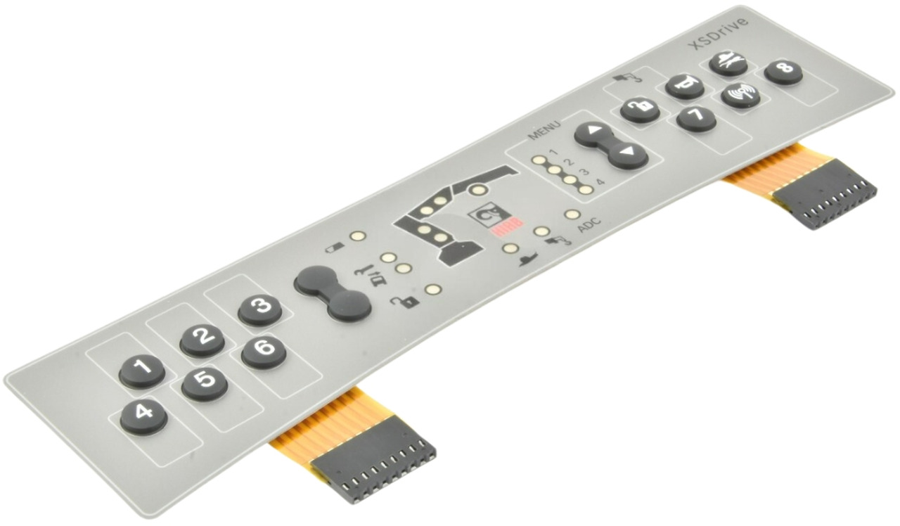 Membrane board for radio remote control Hiab XS Drive - Electrical system for Truck mounted crane: picture 2 Membrane board for radio remote control Hiab XS Drive - Electrical system for Truck mounted crane: picture 2