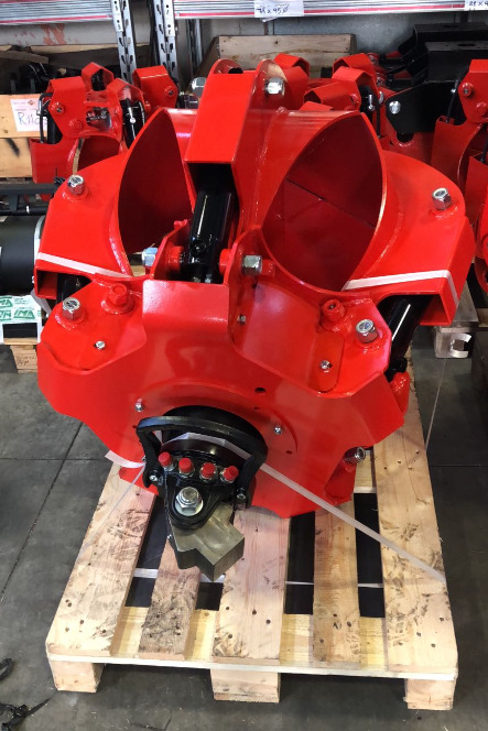 Polyp grab PLP 320/6 - Grapple for Truck mounted crane: picture 2 Polyp grab PLP 320/6 - Grapple for Truck mounted crane: picture 2