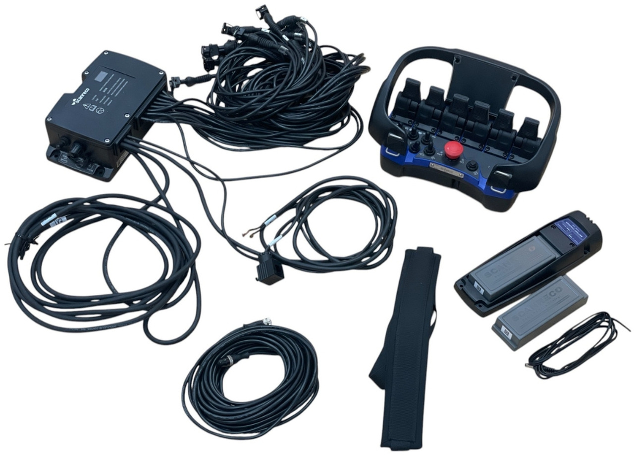 Remote control Scanreco for 6 functions RM6-SCANRECO - Electrical system for Truck mounted crane: picture 1 Remote control Scanreco for 6 functions RM6-SCANRECO - Electrical system for Truck mounted crane: picture 1