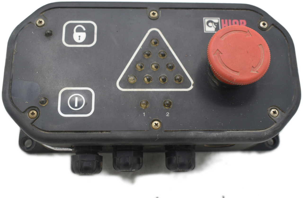 HIAB electronic box with emergency stop button 3623017 - Spare parts for Truck mounted crane: picture 1 HIAB electronic box with emergency stop button 3623017 - Spare parts for Truck mounted crane: picture 1