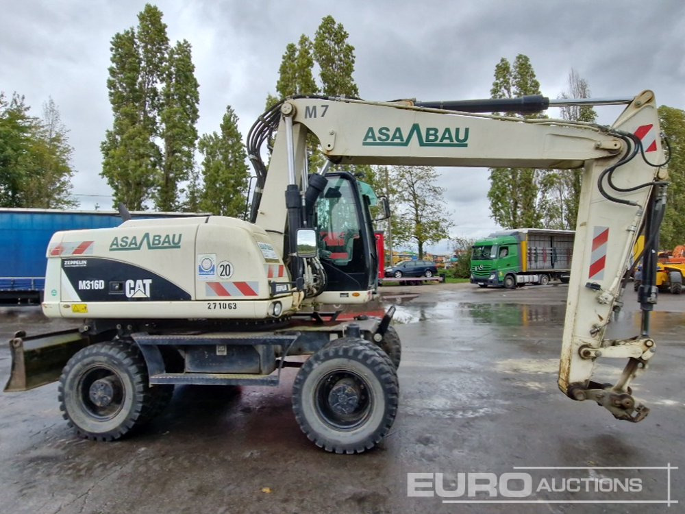 Wheel excavator 2011 CAT M316D: picture 6 Wheel excavator 2011 CAT M316D: picture 6