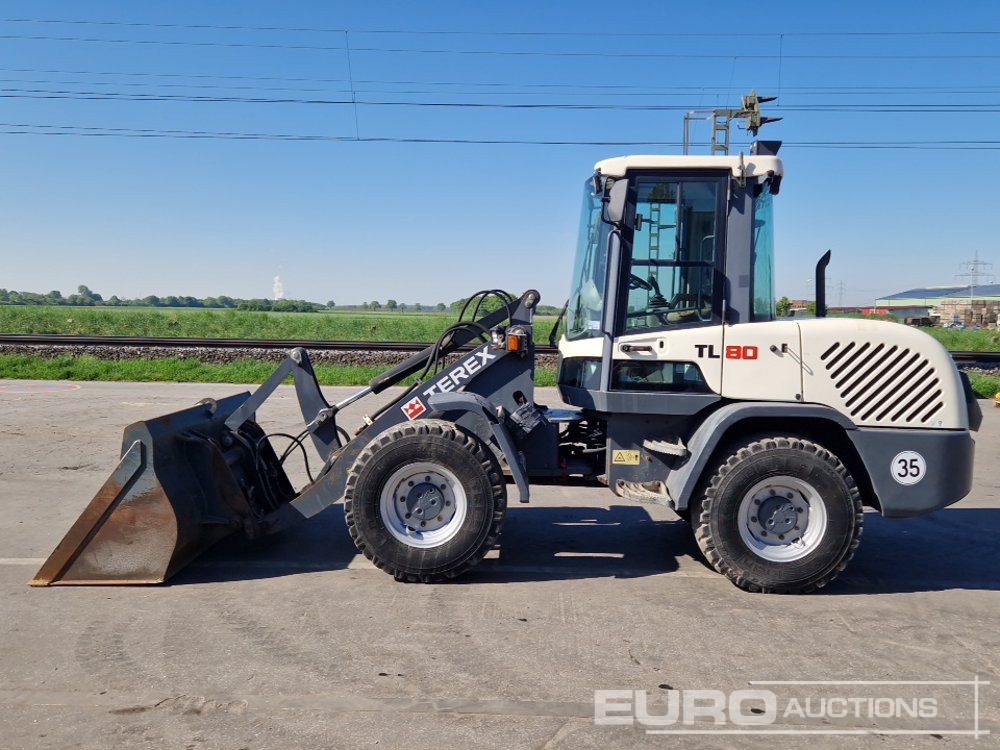 2011 Terex TL80 - Wheel loader: picture 2 2011 Terex TL80 - Wheel loader: picture 2