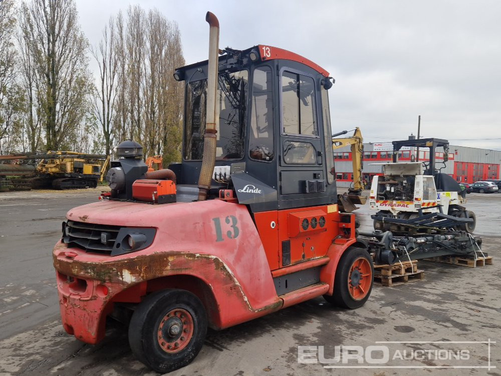 2012 Linde H80D-03/1100 - Diesel forklift: picture 3 2012 Linde H80D-03/1100 - Diesel forklift: picture 3
