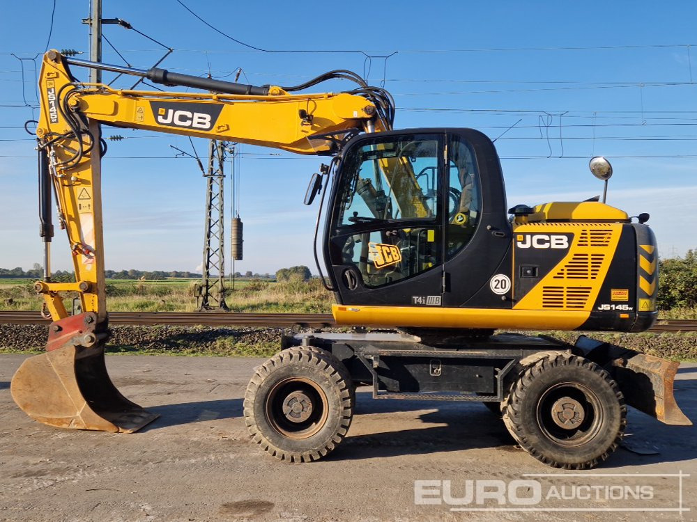 2014 JCB JS145W - Wheel excavator: picture 2 2014 JCB JS145W - Wheel excavator: picture 2