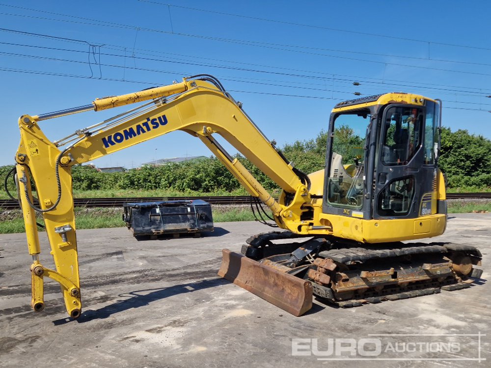 2014 Komatsu PC80MR-3 - Mini excavator: picture 1 2014 Komatsu PC80MR-3 - Mini excavator: picture 1