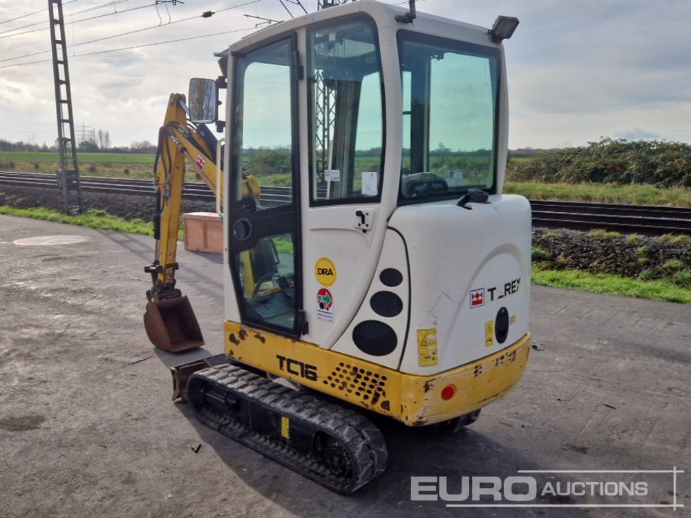 2014 Terex TC16 - Mini excavator: picture 3 2014 Terex TC16 - Mini excavator: picture 3