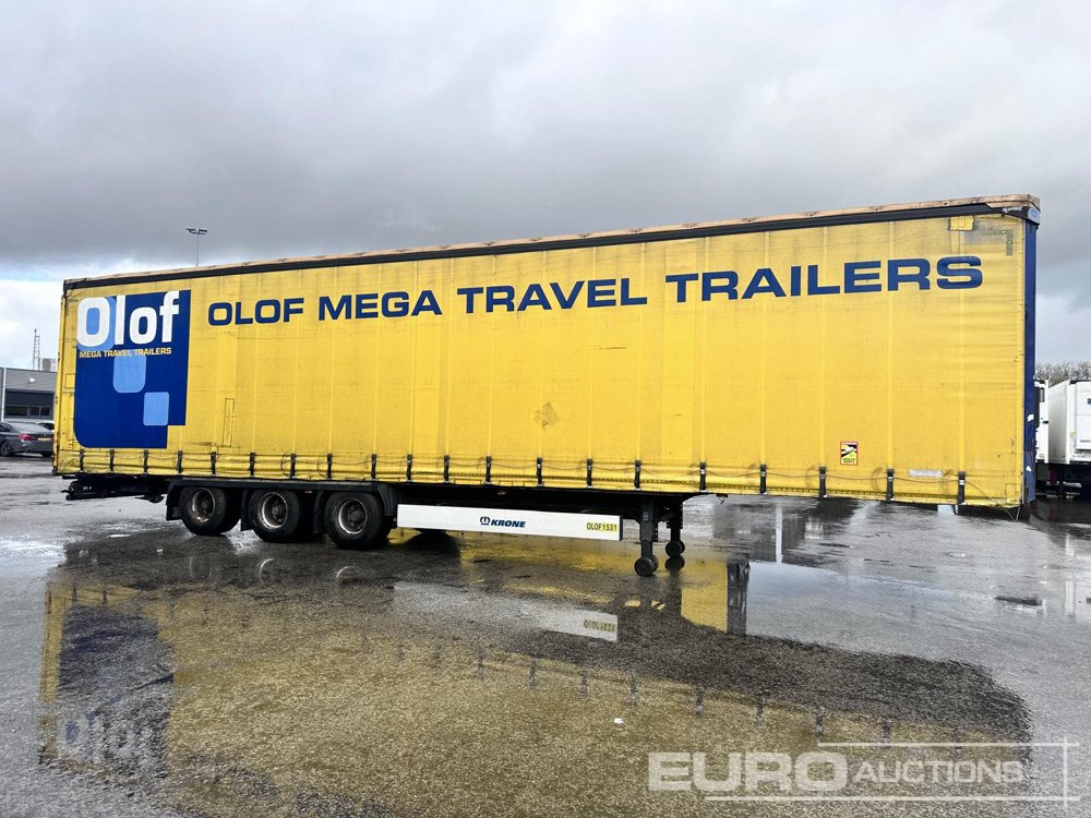 2015 Krone Mega Liner, Curtainsider, 3 Axle (Dutch Reg. Docs) - Curtainsider semi-trailer: picture 5 2015 Krone Mega Liner, Curtainsider, 3 Axle (Dutch Reg. Docs) - Curtainsider semi-trailer: picture 5