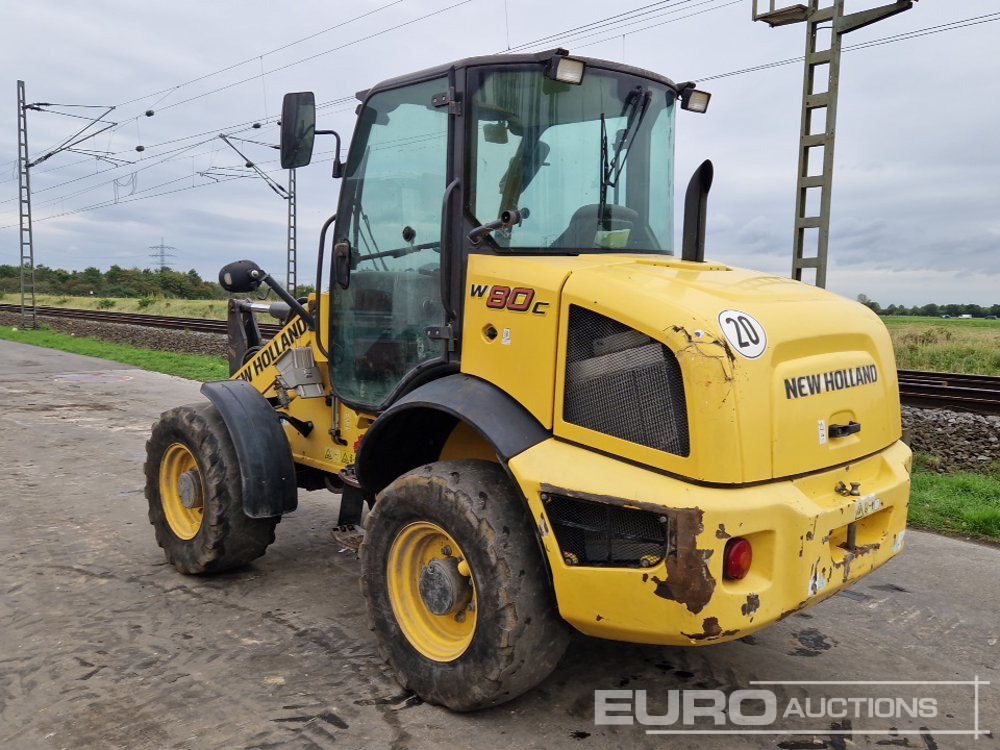 2015 New Holland W80C - Wheel loader: picture 3 2015 New Holland W80C - Wheel loader: picture 3