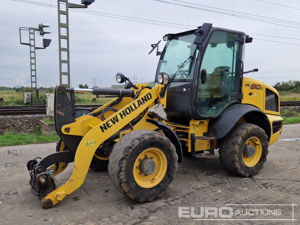 2015 New Holland W80C - Wheel loader: picture 1 2015 New Holland W80C - Wheel loader: picture 1