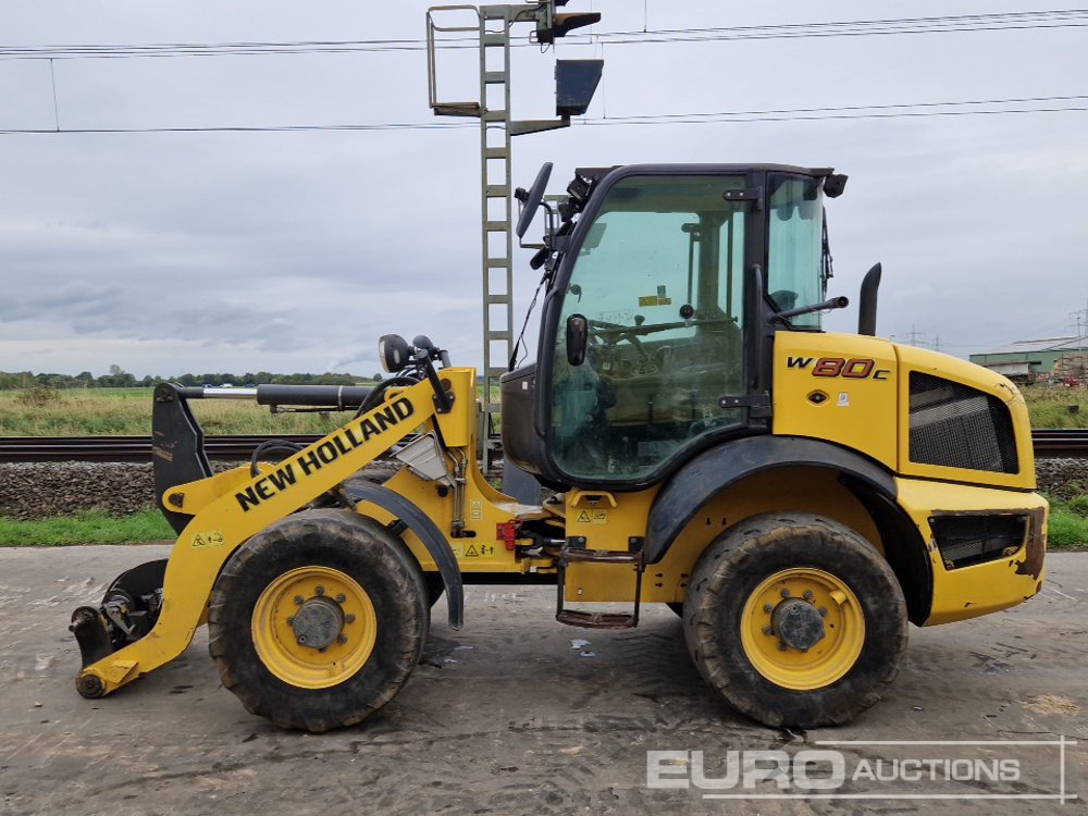 2015 New Holland W80C - Wheel loader: picture 2 2015 New Holland W80C - Wheel loader: picture 2