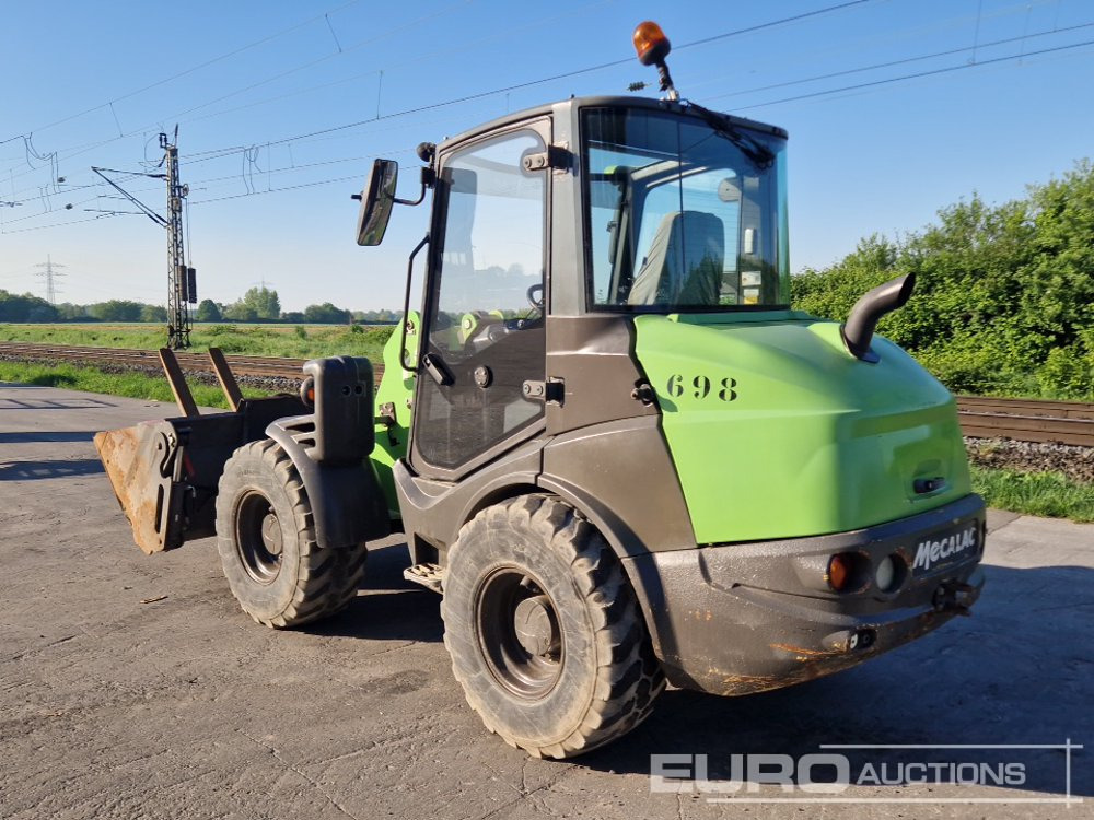 2017 Mecalac AX1000 - Wheel loader: picture 3 2017 Mecalac AX1000 - Wheel loader: picture 3