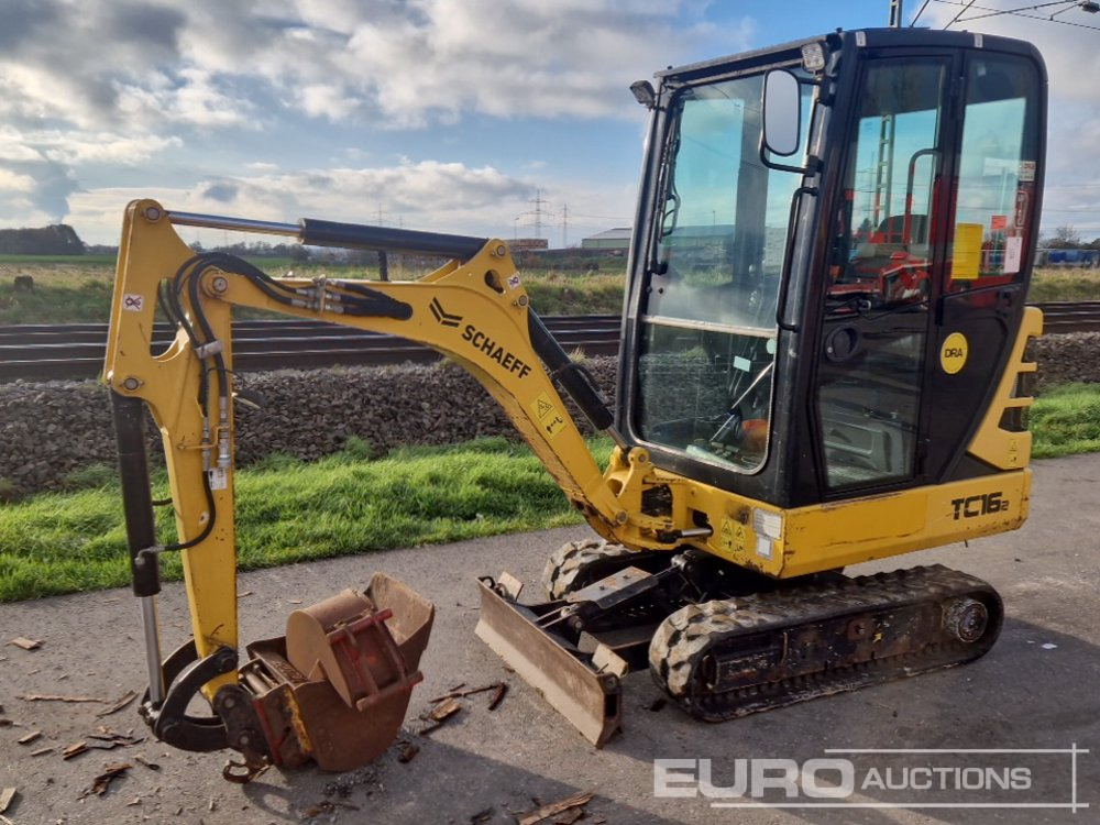 2018 Terex TC16 - Mini excavator: picture 1 2018 Terex TC16 - Mini excavator: picture 1