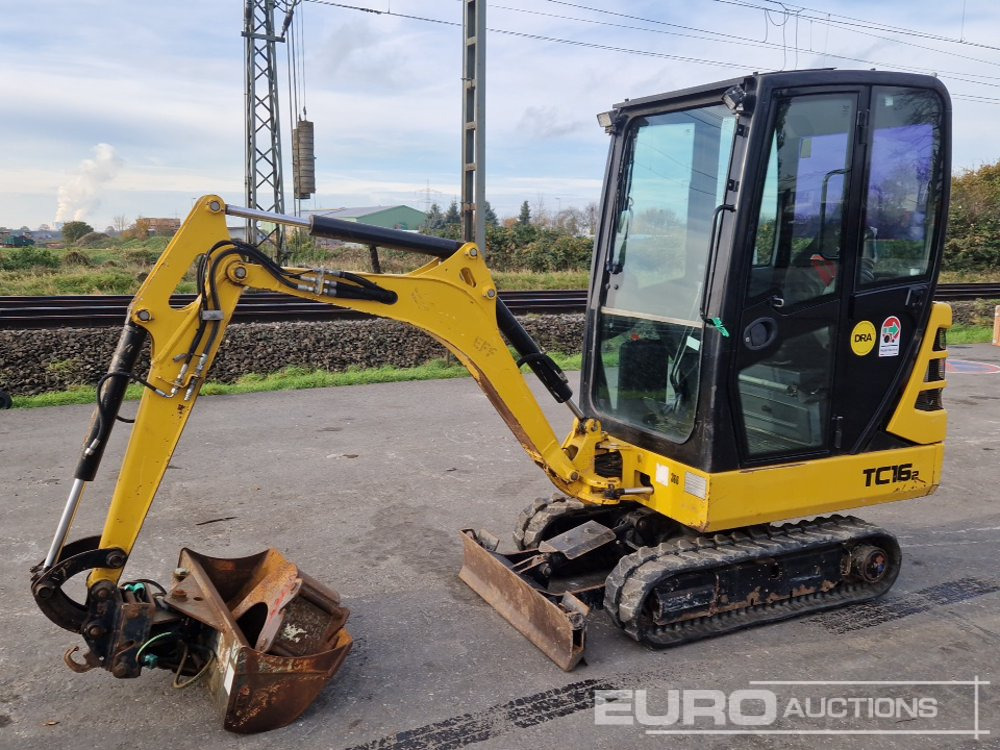 2018 Terex TC16 - Mini excavator: picture 1 2018 Terex TC16 - Mini excavator: picture 1