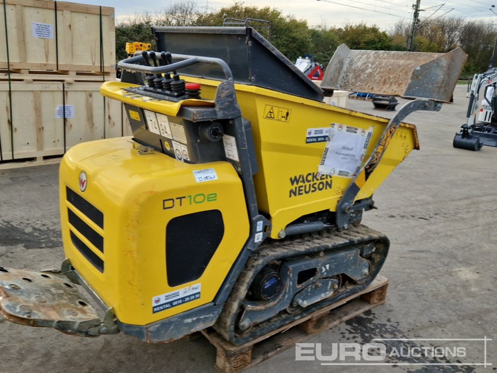 2019 Wacker Neuson DT10E - Crawler dumper: picture 4 2019 Wacker Neuson DT10E - Crawler dumper: picture 4