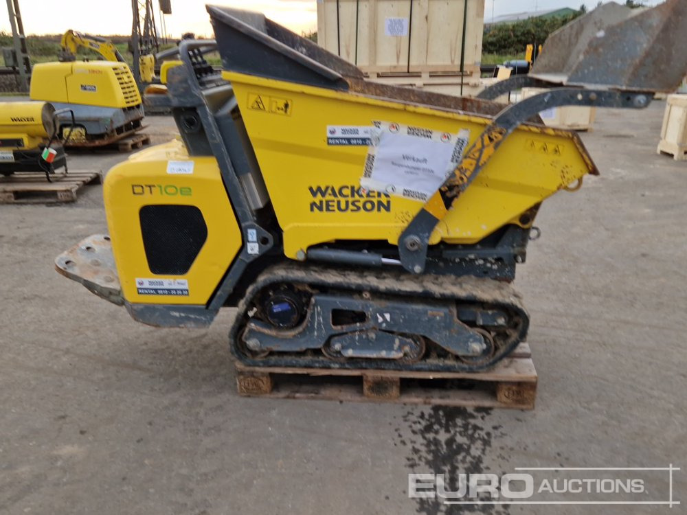 2019 Wacker Neuson DT10E - Crawler dumper: picture 5 2019 Wacker Neuson DT10E - Crawler dumper: picture 5