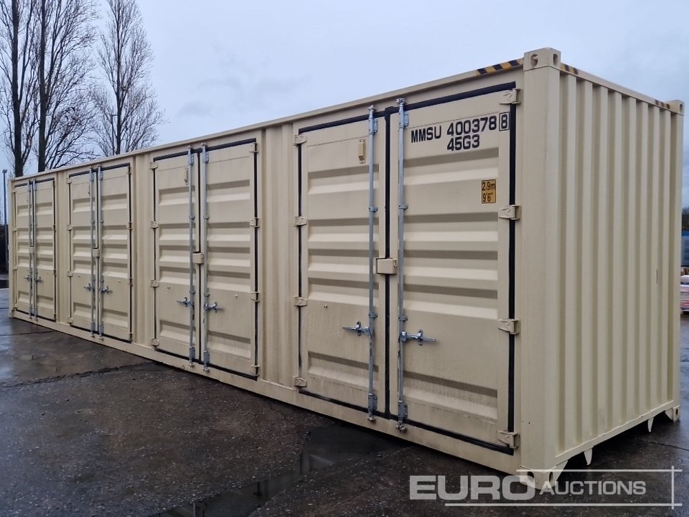 2025 40' HQ Container, One Side 4 Doors, One End Door - Shipping container: picture 2 2025 40' HQ Container, One Side 4 Doors, One End Door - Shipping container: picture 2