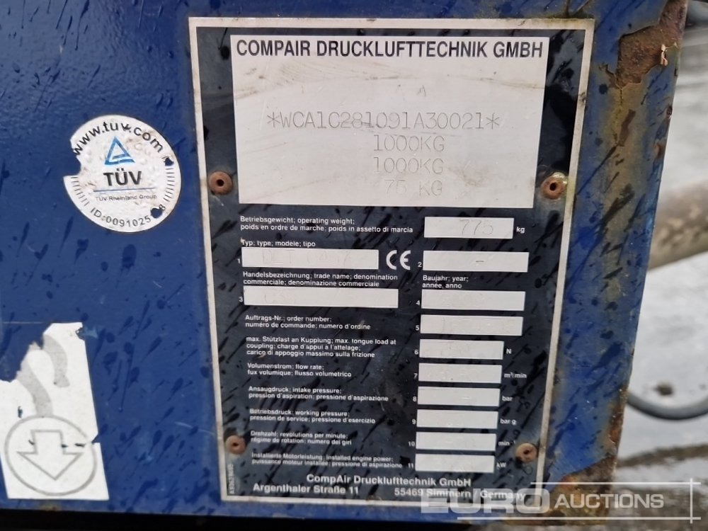 Air compressor Compair C38 130CFM: picture 16