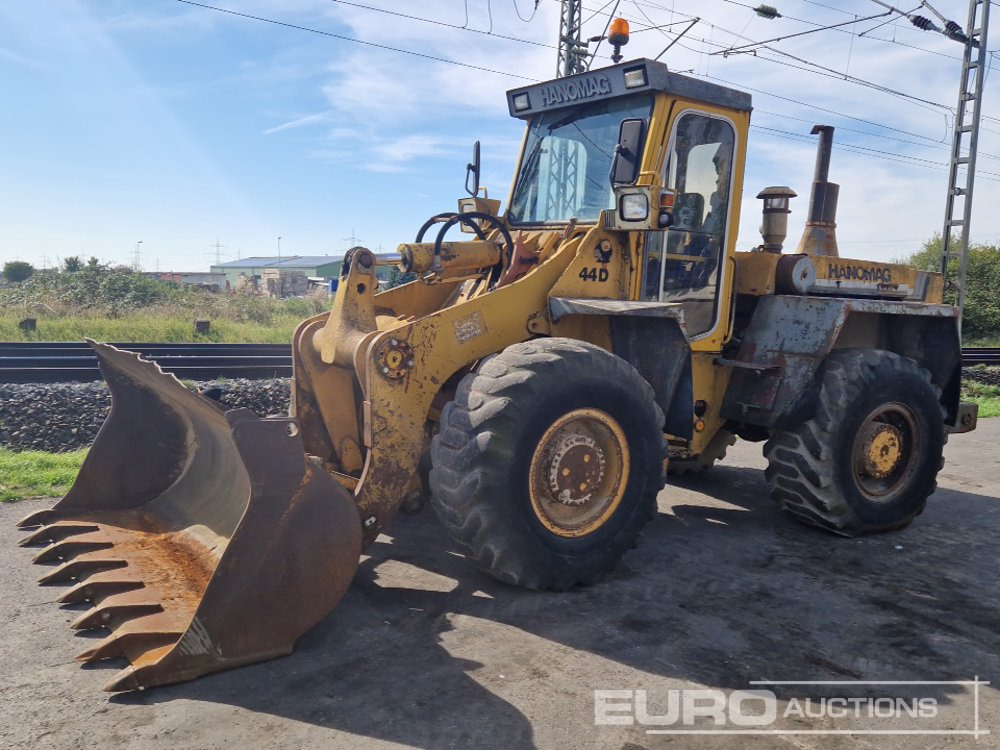 Hanomag 44D - Wheel loader: picture 1 Hanomag 44D - Wheel loader: picture 1