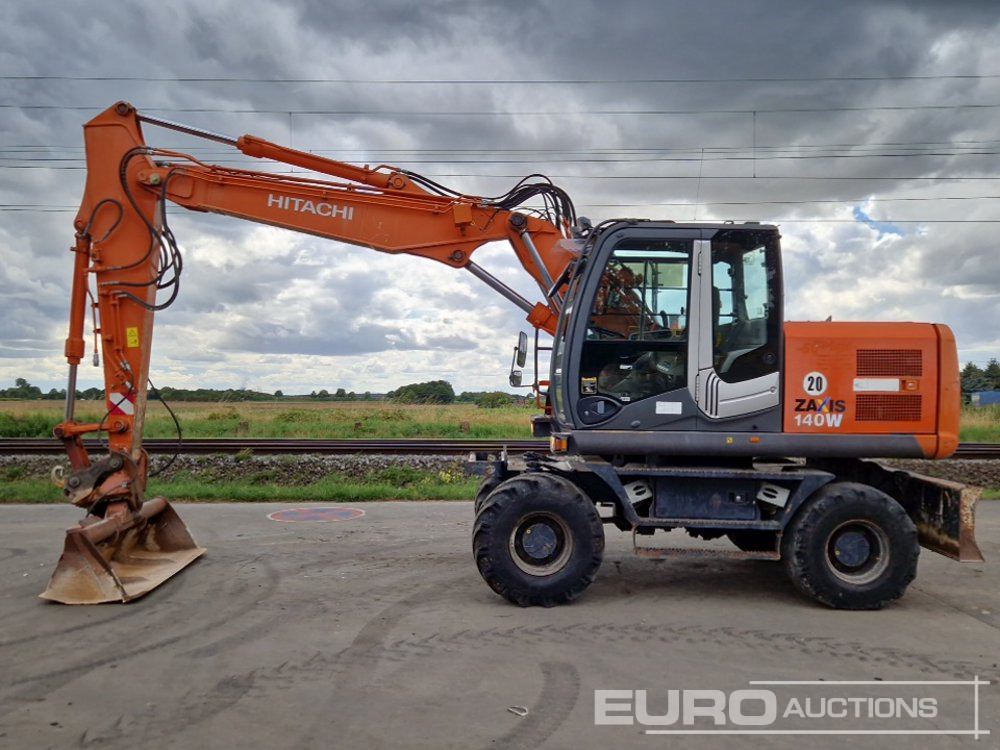 Hitachi ZX140W-3 - Wheel excavator: picture 2 Hitachi ZX140W-3 - Wheel excavator: picture 2