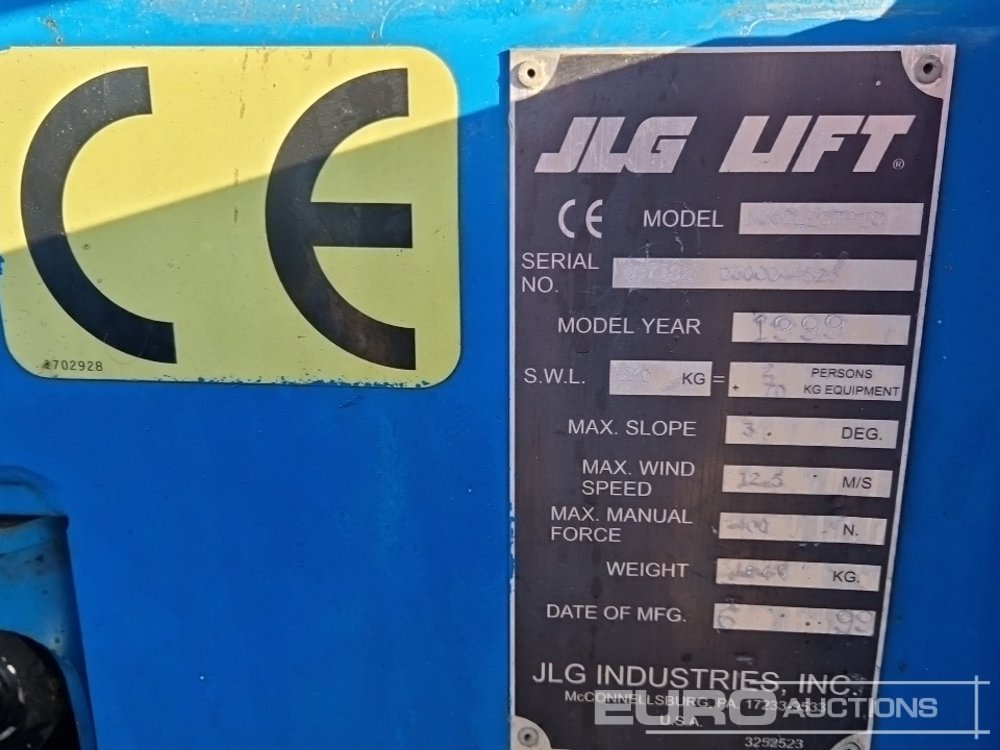 Aerial platform JLG N35E: picture 25 Aerial platform JLG N35E: picture 25