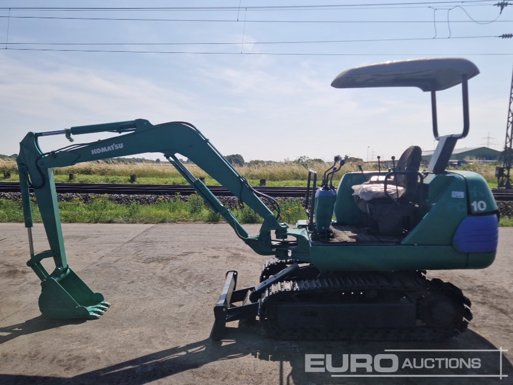 Komatsu PC10-7E - Mini excavator: picture 2 Komatsu PC10-7E - Mini excavator: picture 2