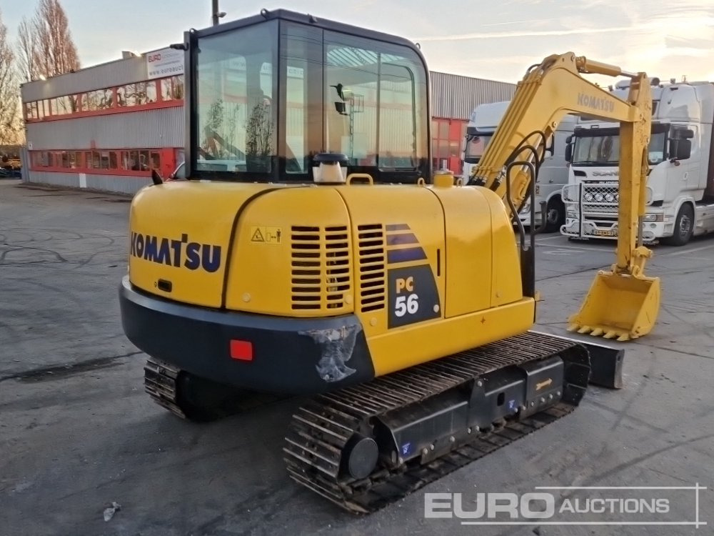 Komatsu PC56-7 - Mini excavator: picture 5 Komatsu PC56-7 - Mini excavator: picture 5