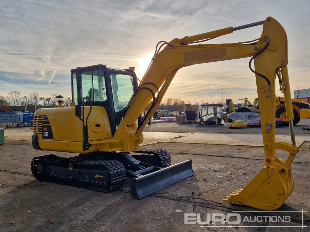 Mini excavator Komatsu PC56-7: picture 7 Mini excavator Komatsu PC56-7: picture 7