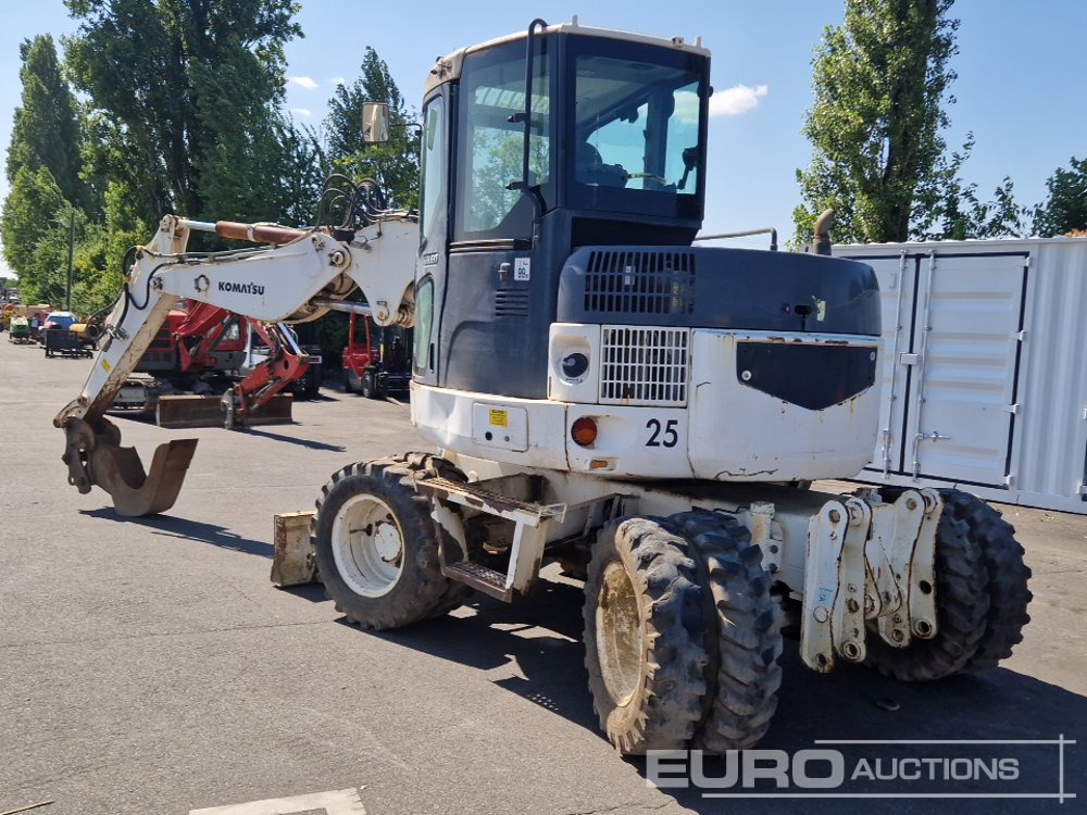 Komatsu PW98MR-6 - Wheel excavator: picture 3 Komatsu PW98MR-6 - Wheel excavator: picture 3