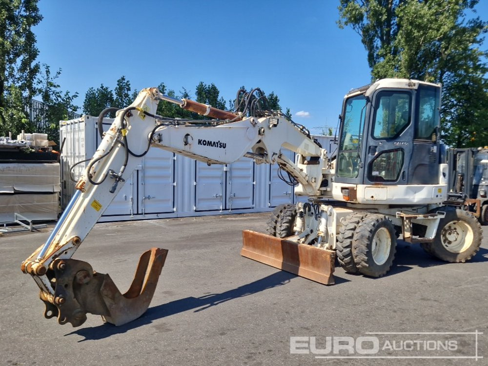Komatsu PW98MR-6 - Wheel excavator: picture 1 Komatsu PW98MR-6 - Wheel excavator: picture 1