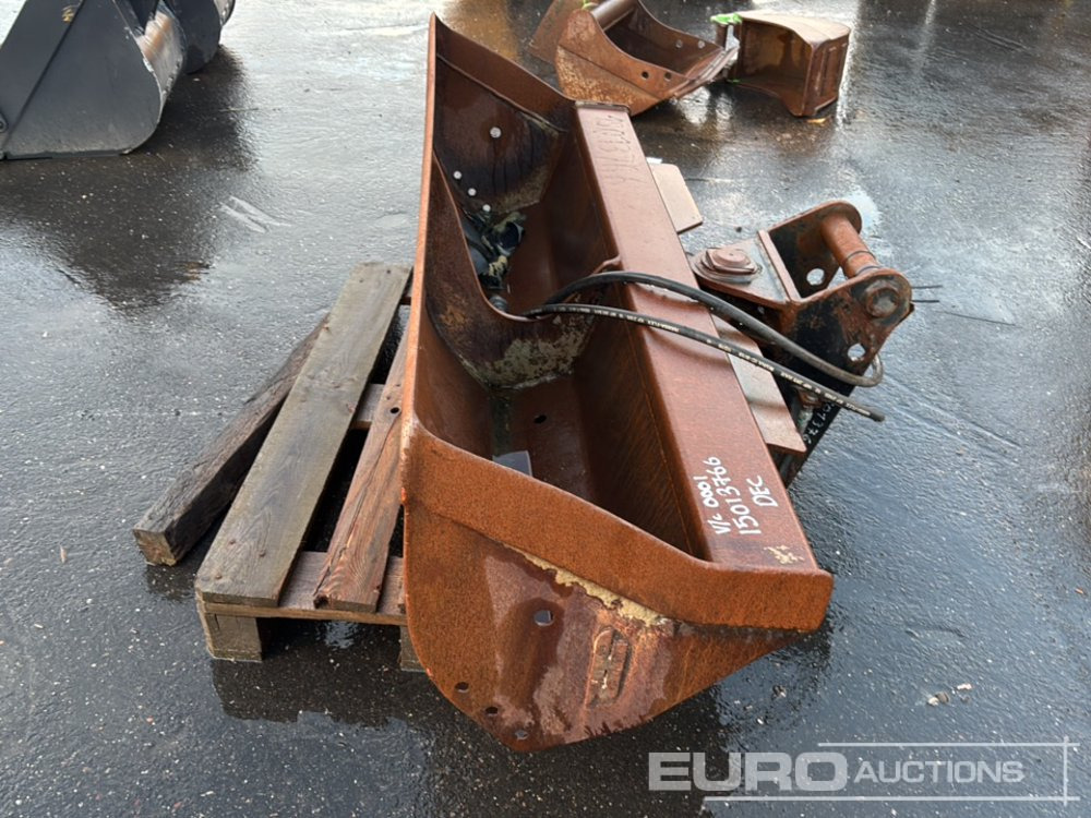 Lehnhoff 72" Hydraulic Tilt Ditchinmg Bucket, MS08 - Bucket: picture 2 Lehnhoff 72" Hydraulic Tilt Ditchinmg Bucket, MS08 - Bucket: picture 2